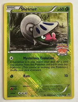 ✨Rare Radiant ✨Pokemon ACCELGOR 12/101 & Shelmet Rev Holo CHAMPIONSHIP PROMOS NM - Image 5