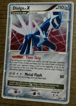 Pokemon TCG Dialga LV.X DP17 Black Star Promo Holo Diamond & Pearl Vintage - LP - Image 1