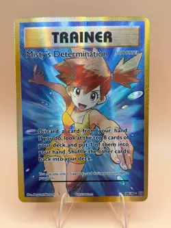 Misty's Determination 108/108 Ultra Rare Evolutions Pokemon Near Mint - Image 1