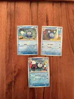 Pokemon TCG Poliwag Poliwhirl Poliwrath 060/165 061/165 062/165 - RH 151 S&V - Image 1