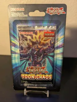 Yugioh Toon Chaos 1st Edition Blister Pack Factory Sealed - Image 1