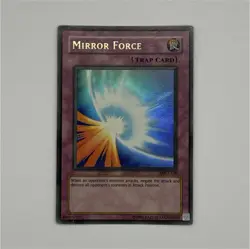 Yu-Gi-Oh! Mirror Force MRD-EN138 Konami Metal Raiders Ultra Rare Unlimited NM - Image 1