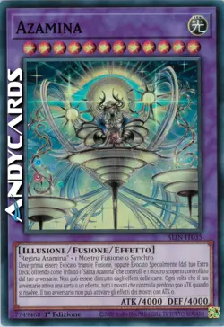 AZAMINA • Super R • ALIN IT035 • 1Ed • Yugioh! • ANDYCARDS - Image 1