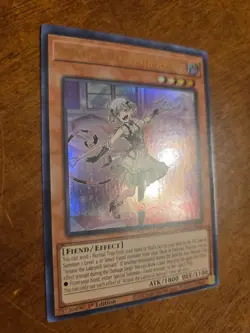 Ariane the Labrynth Servant + Trap Trick TAMA-EN045 Collector's Rare Yugioh NM - Image 3