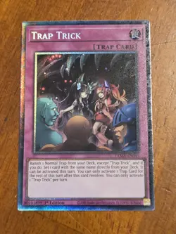 Ariane the Labrynth Servant + Trap Trick TAMA-EN045 Collector's Rare Yugioh NM - Image 5