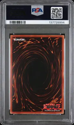 2002 YU-GI-OH! STARTER DECK: YUGI 1ST ED #010 MAMMOTH GRAVEYARD PSA 9 - Image 2