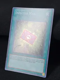 3 x YuGiOh Infected Mail GENF-EN051 Super Rare 1st Edition NM - Image 4