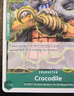 Crocodile OP09-025 Uncommon Emperors In The New World One Piece Card Game - Image 4