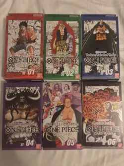 One Piece STARTER DECK BUNDLE (ST-01, 02, 03, 04,05,06) FACTORY SEALED [English] - Image 1