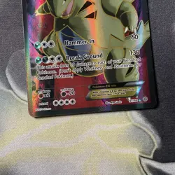 Tyranitar EX 91/98 - Full Art Ultra Rare Card - XY Ancient Origins - EXC - Image 3