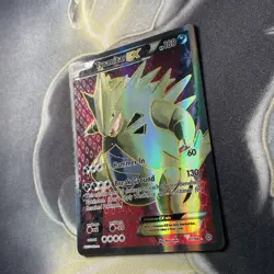 Tyranitar EX 91/98 - Full Art Ultra Rare Card - XY Ancient Origins - EXC - Image 4