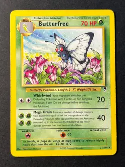 Butterfree 21/110 Legendary Collection Rare - Pokemon Card B LP - - Image 1