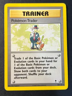 Pokemon Trader 103/110 Legendary Collection Rare - Pokemon Card LP - Image 1