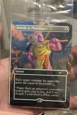 THANOS Magic the Gathering PSA Magazine Promo Swords to Plowshares Marvel Rare - Image 3