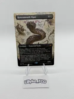 Rottenmouth Viper (Borderless) Bloomburrow Regular - Image 1