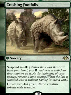 Modern Horizons #160 Crashing Footfalls - Image 1