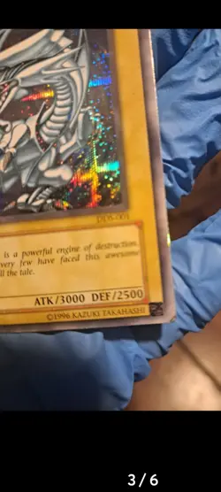 Blue-Eyes White Dragon (Dark Duel Stories) DDS-001 Yu-Gi-Oh! Video Game... - Image 3