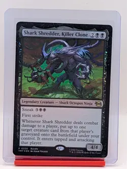 Shark Shredder, Killer Clone [Foil] #73 Magic Teenage Mutant Ninja Turtles - Image 1