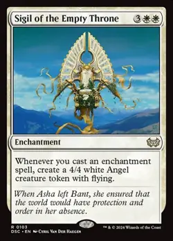 Sigil of the Empty Throne DSC NM MTG - Image 1