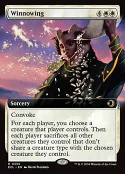 Winnowing - Extended Art ECL NM MTG - Image 1
