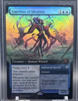 MTG Emeritus of Ideation Foil #45 Secrets of Strixhaven - Image 1