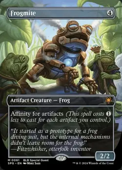 Frogmite - Extended Art SPG NM MTG - Image 1