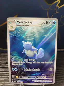 Wartortle 171/165 SV 151 English Pokemon Card Illustration Rare NM - Image 1