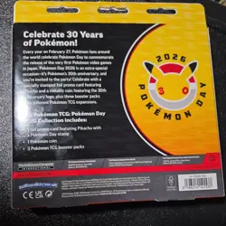 FACTORY SEALED 2026 30 YEARS Celebration Pokemon Day - Image 3