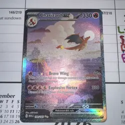 Pokemon TCG Charizard EX Scarlet & Violet 151 Card Sir 199/165 - Image 2