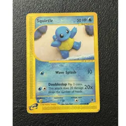 Pokemon Squirtle 131/165 Expedition Base Set 2002 EN - Image 1