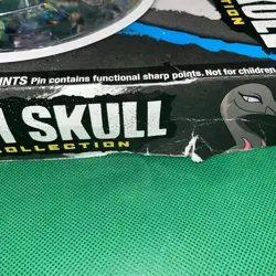 Pokemon TCG Team Skull Pin Collection Box Sealed box has damage - Image 2