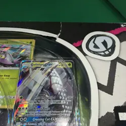 Pokemon TCG Team Skull Pin Collection Box Sealed box has damage - Image 3