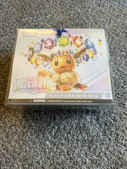 Pokemon TCG Scarlet & Violet Prismatic Evolutions Elite Trainer Box ETB Sealed - Image 1