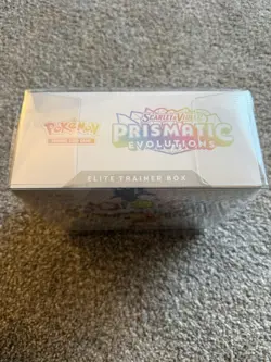 Pokemon TCG Scarlet & Violet Prismatic Evolutions Elite Trainer Box ETB Sealed - Image 5