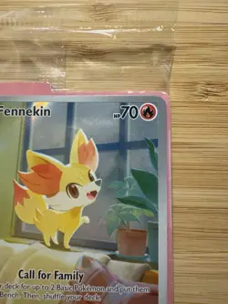 Pokemon Fennekin 080 Pokemon Center Sealed Stamped Promo | Chaos Rising ✨ - Image 3