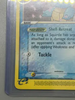 Pokemon TCG Squirtle 46/95 Team Magma vs Team Aqua Vintage 2004 Card LP - Image 4