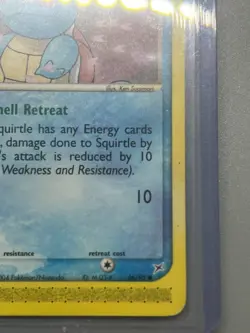 Pokemon TCG Squirtle 46/95 Team Magma vs Team Aqua Vintage 2004 Card LP - Image 5