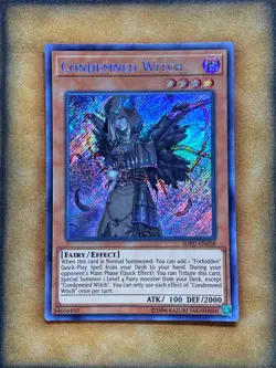 Yugioh Condemned Witch SOFU-EN028 Secret Rare NM - Image 1
