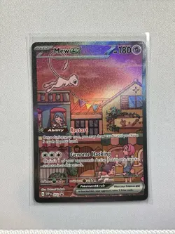 Pokemon TCG Mew EX 053 Holo Black Star Promo Scarlet & Violet 151 - Image 1