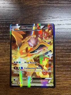Charizard EX XY121 Black Star Promo Holo Full Art Pokemon Card - Image 1