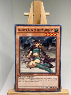 Warrior Lady Of The Wasteland - 1st Edition SGX1-ENE05 - NM - YuGiOh - Image 1
