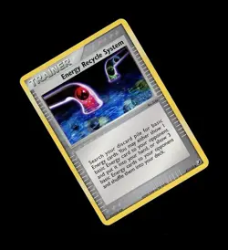 2005 Pokemon HOLO ENERGY RECYCLE SYSTEM UNSEEN FORCES EX STAMP 81/115 LP - - Image 1