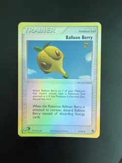 Pokemon Balloon Berry Reverse Holo - ex Dragon 82/97 LP-MP - Image 1