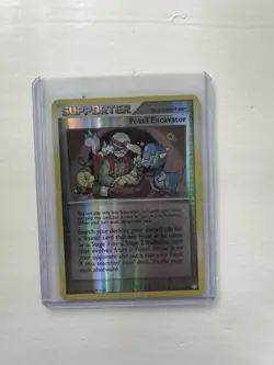 Fossil Excavator Reverse Holo HP Mysterious Treasures 111/123 Pokemon Card - Image 1