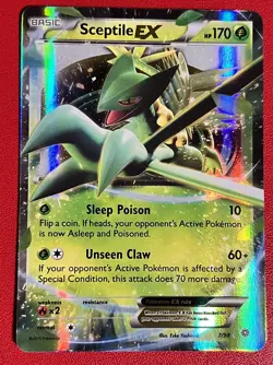 Sceptile EX 7/98 XY - Ancient Origins Ultra Rare - Pokemon TCG - LP/NM - Image 1