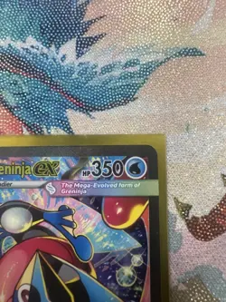 Mega Greninja Ex SIR 116/086 Chaos Rising English Pokemon Card - Image 4