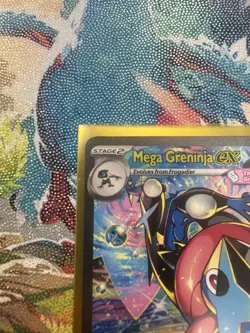 Mega Greninja Ex SIR 116/086 Chaos Rising English Pokemon Card - Image 5