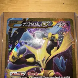 Pokemon Alakazam EX Full Art Holo XY Fates Collide 125/124 English Card - Image 2