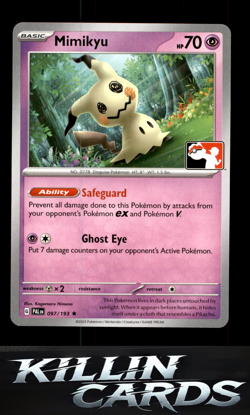 Mimikyu 097/193 Pokemon Rare Prize Pack Series Cards Card NM - Image 1