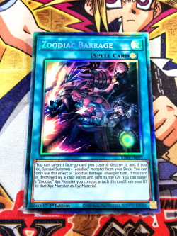 Zoodiac Barrage ra04-en091 (NEW) Collectors Rare Yu-Gi-Oh - Image 1